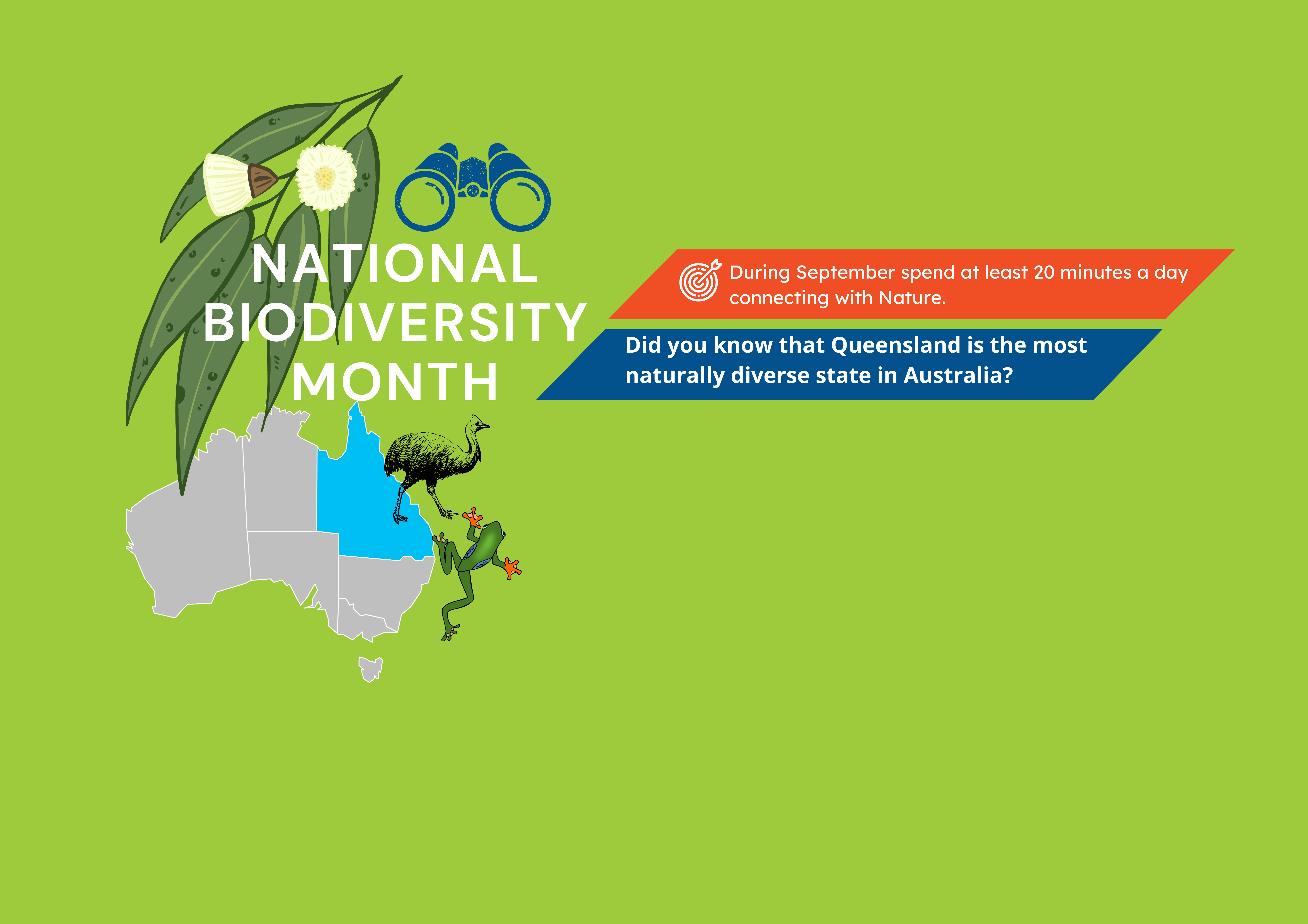 Celebrate Queensland’s Biodiversity by connecting with Nature